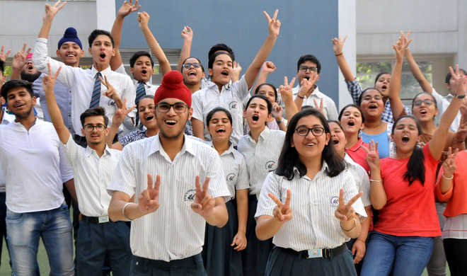 Mohali top in tricity, Gayatri dist topper with 98%