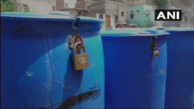 Water crisis forces locals to lock their water tanks in Ajmer