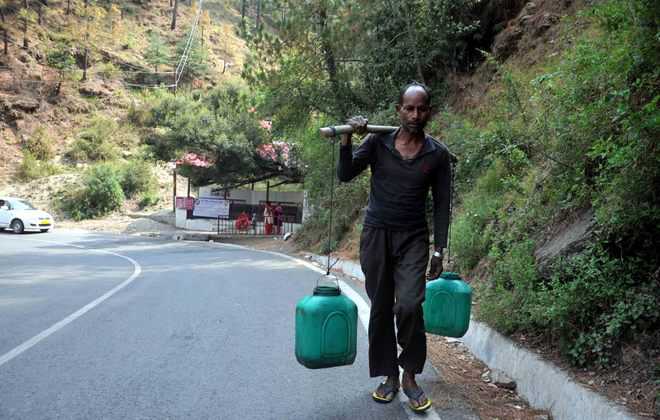 Water crisis eases in Shimla