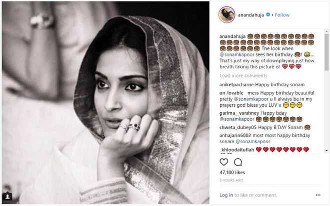 Anand Ahuja’s Lovable Post On Wife Sonam’s B’day : The Tribune India