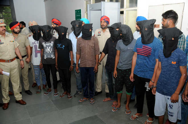 2 gangs of vehicle lifters busted, 9 held