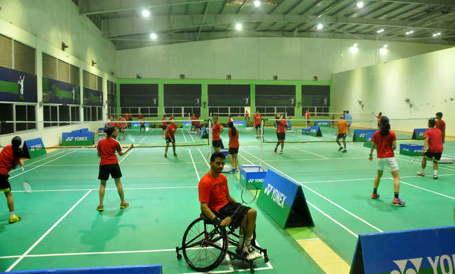 6 new badminton courts at Sector 43 Sports Complex