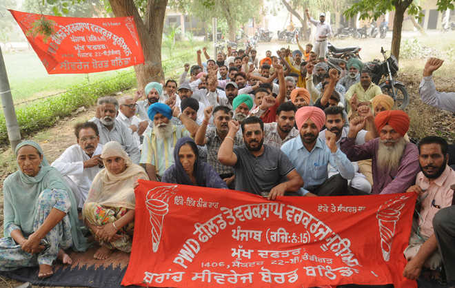 Not paid for months, PWD workers stage protest