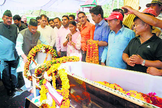 CM pays tribute to martyr Gurung