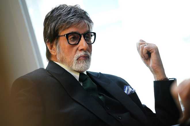 Big B relieved to be ''finally away'' from prosthetics