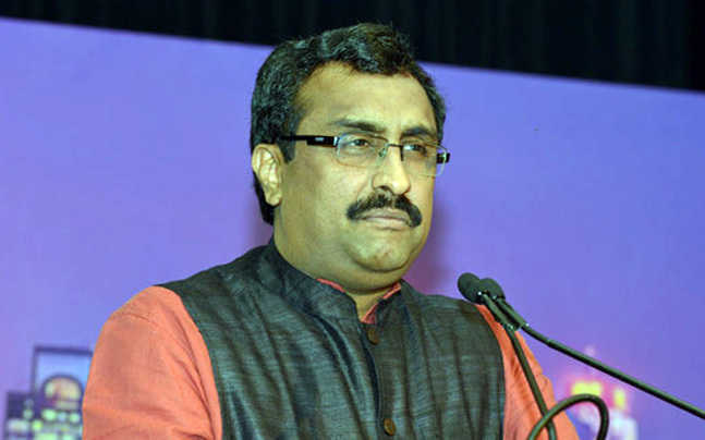 No ''muscular'' approach to Kashmir, says Ram Madhav