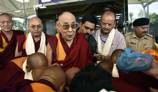 Normal, a bit tired, says Dalai Lama