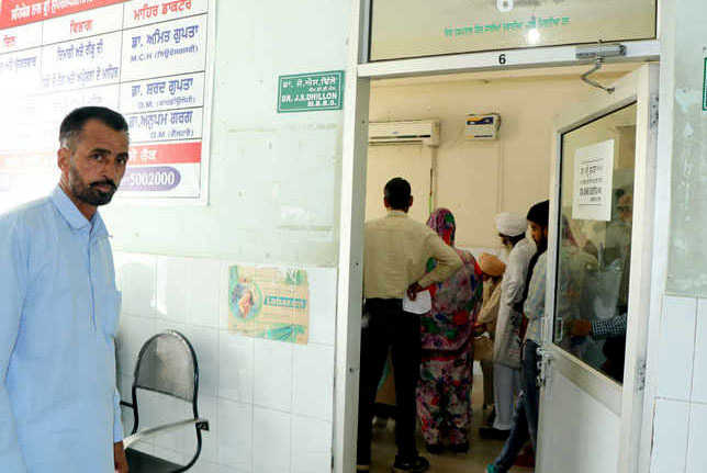 Patients at OPD block exposed to tuberculosis at Civil Hospital