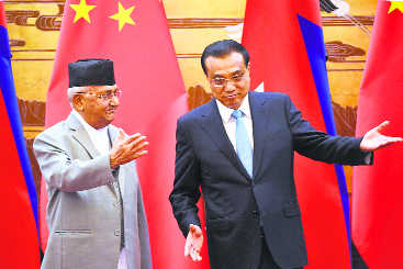 Rail link best outcome of China visit: Oli