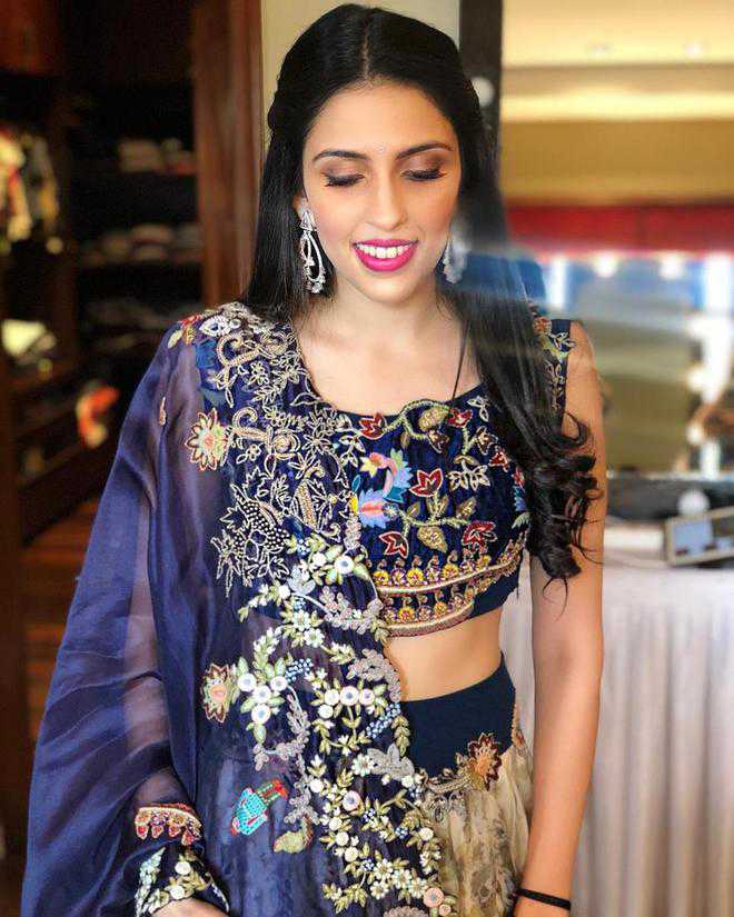 Shloka makes for a pretty picture Shloka makes for a pretty picture