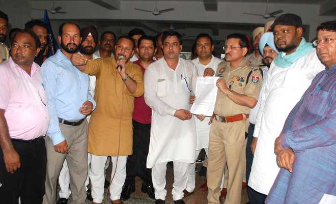 Cops stall Dalits’ protest march - The Tribune