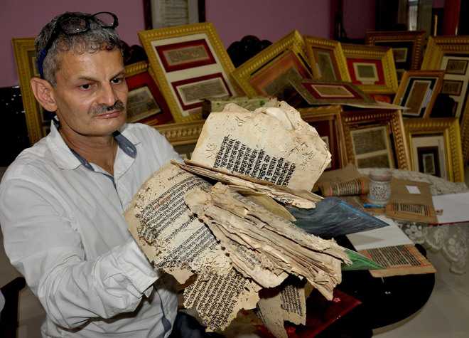 Preserving Vedic manucripts for the future