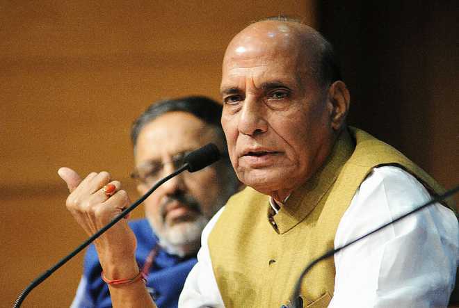 Peace, stability can be brought to J&K through honest administration: Rajnath