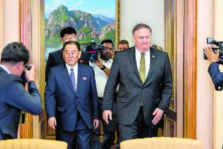 Gangster-like act by US, says N Korea after Pompeo talks