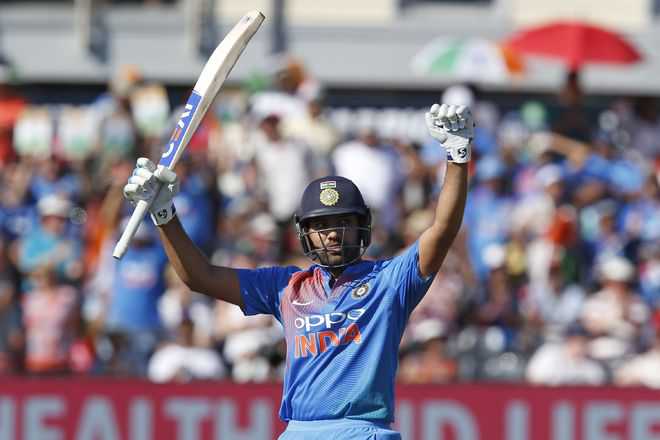 Rohit roughs up England
