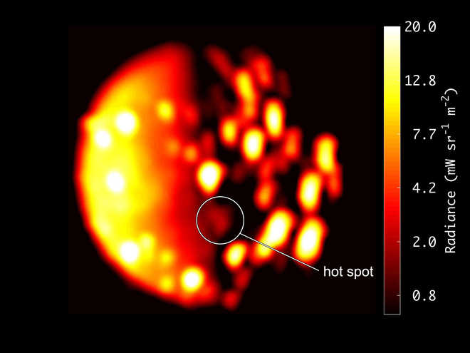 NASA''s Juno data points to new volcano on Jupiter moon Io