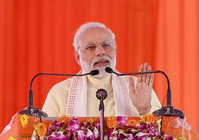 PM slams previous govts for neglecting people, delaying development projects