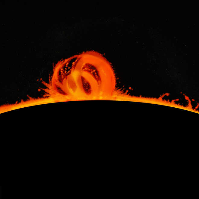 Plasma jets inside Sun may help predict erratic space storms