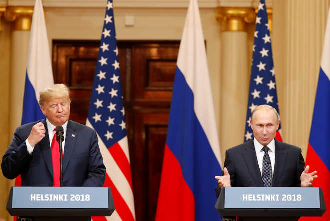 Trump hails ''very good start'' with Putin at first summit