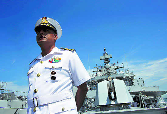 Indian navy rescues 2 crew members stranded in Indonesian dock