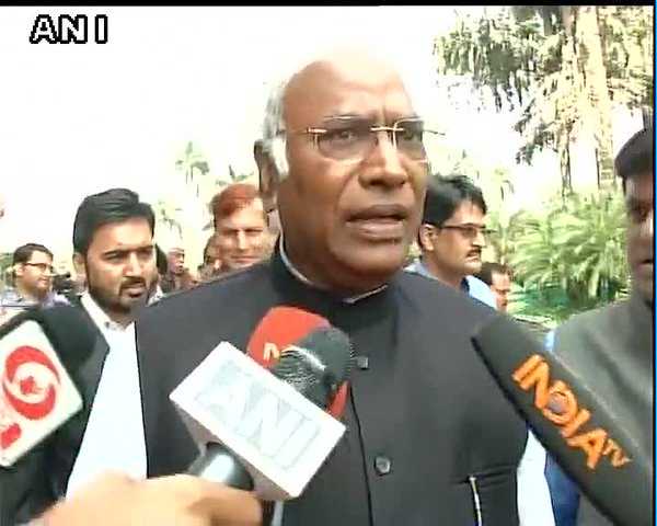 Opposition to bring no-confidence motion against govt: Kharge