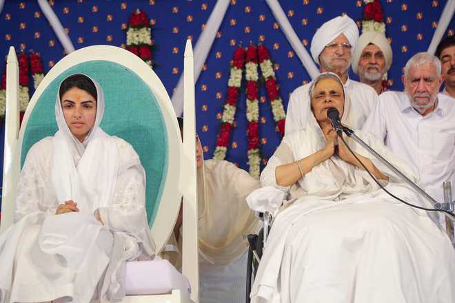 Sister Sudiksha anointed head of Nirankari Mission