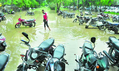 Flooded road adds to patients’ agony at hospital