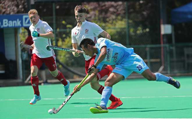 Indian juniors play out 1-1 draw with Belgium