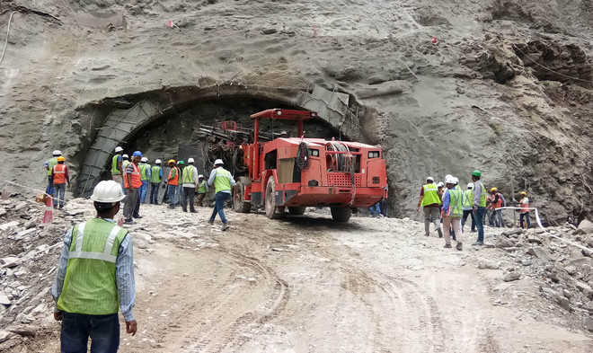 Tunnel work under Manali NH four-laning project begins