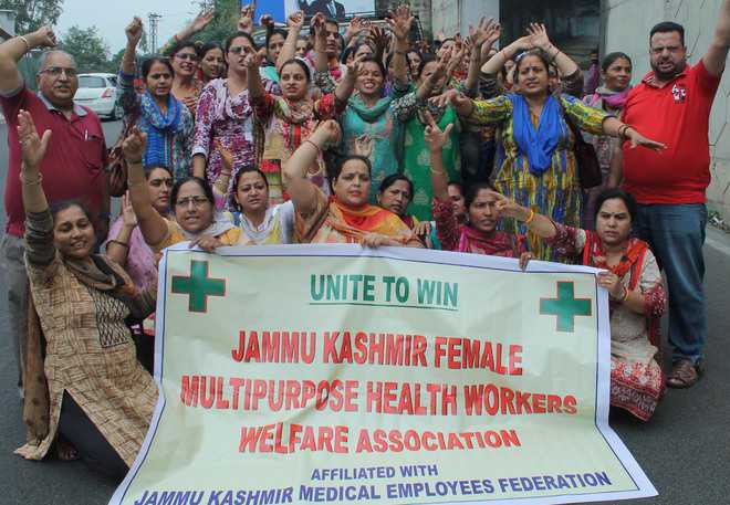 Sans salary for 4 months, health workers seek Guv help