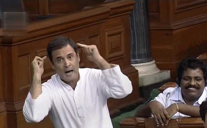 Speaker frowns on Rahul ‘drama’, says decorum must