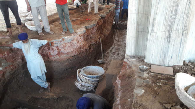2 wells excavated at gurdwara