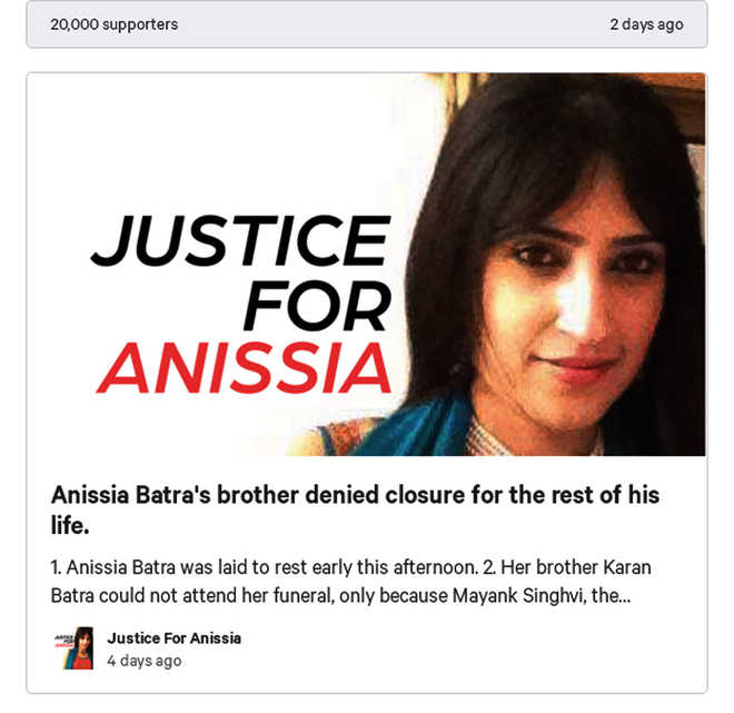 Over 22K join ‘Justice for Anissia’ online campaign
