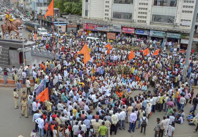 Maratha protests turn violent