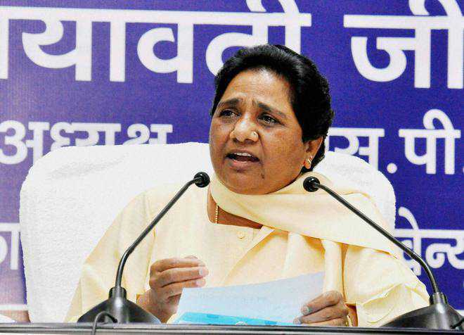 BSP has no official Twitter, FB page or website: Mayawati