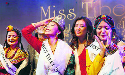 Miss Tibet pageant in  New York now