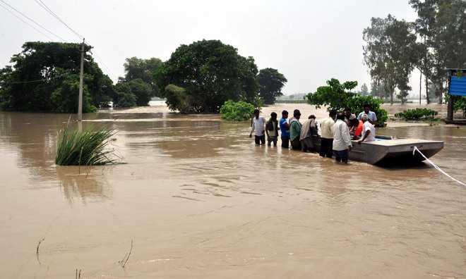 14 Karnal villages submerged