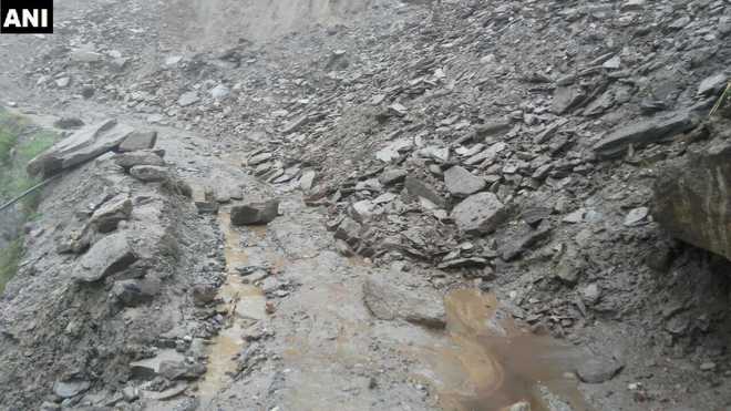 Shimla-Rohru road closed after landslides