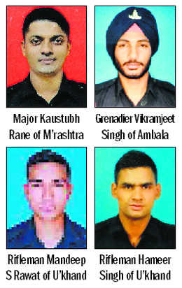 Decorated Major, 3 soldiers killed at LoC