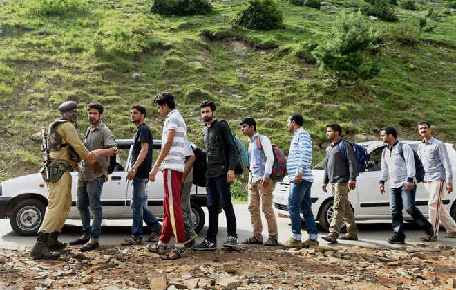 Amarnath Yatra to remain temporarily suspended from Jammu