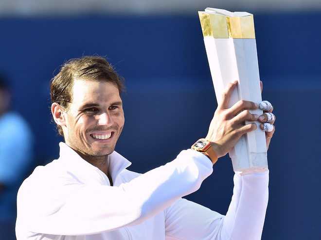 Nadal wins Rogers Cup