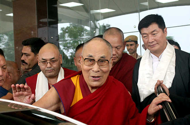 Dalai Lama returns to Dharamsala