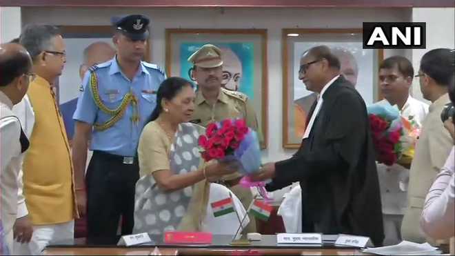 Anandiben Patel takes oath as Governor of Chhattisgarh