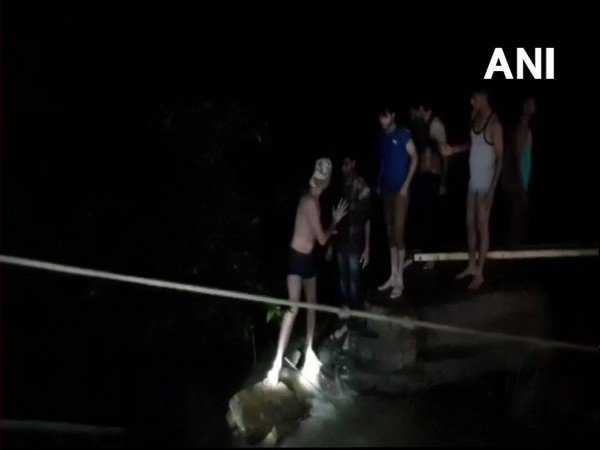 45 people stranded at waterfall in MP rescued, 8 missing