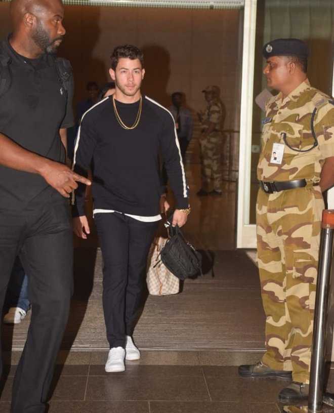 Nick arrives in India with parents