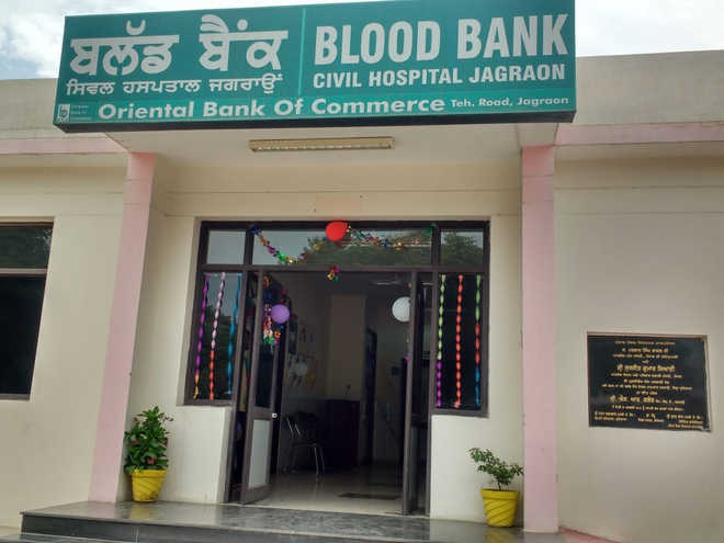Jagraon Civil Hospital gets blood bank