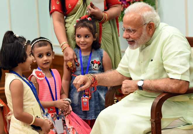 PM Modi follows 55 women on Twitter to mark Raksha Bandhan - The Tribune