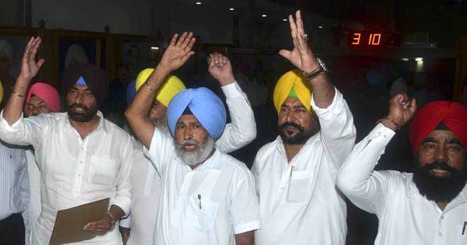 AAP divided, yet makes its presence felt in House