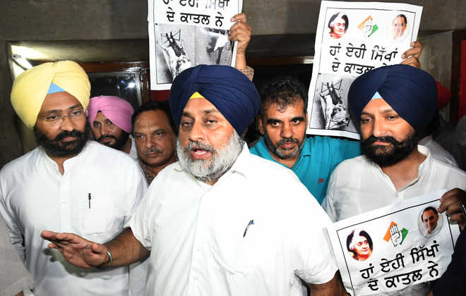 Amarinder in league with radical leaders, says SAD