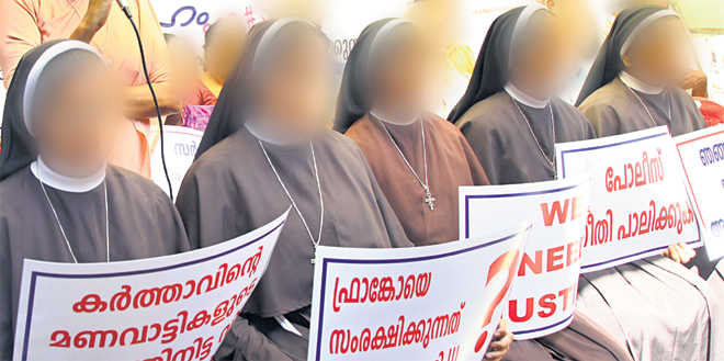 Kerala nuns protest ‘inaction’ against Jalandhar bishop
